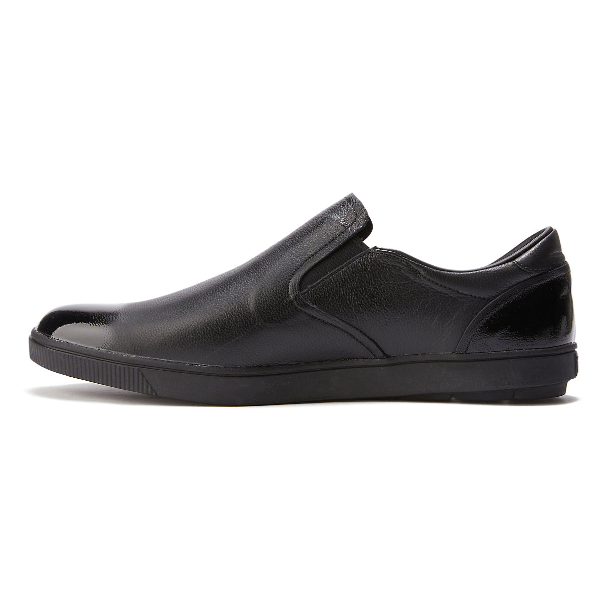 TIGER SLIP-ON DELUXE - BLACK / BLACK - view 3