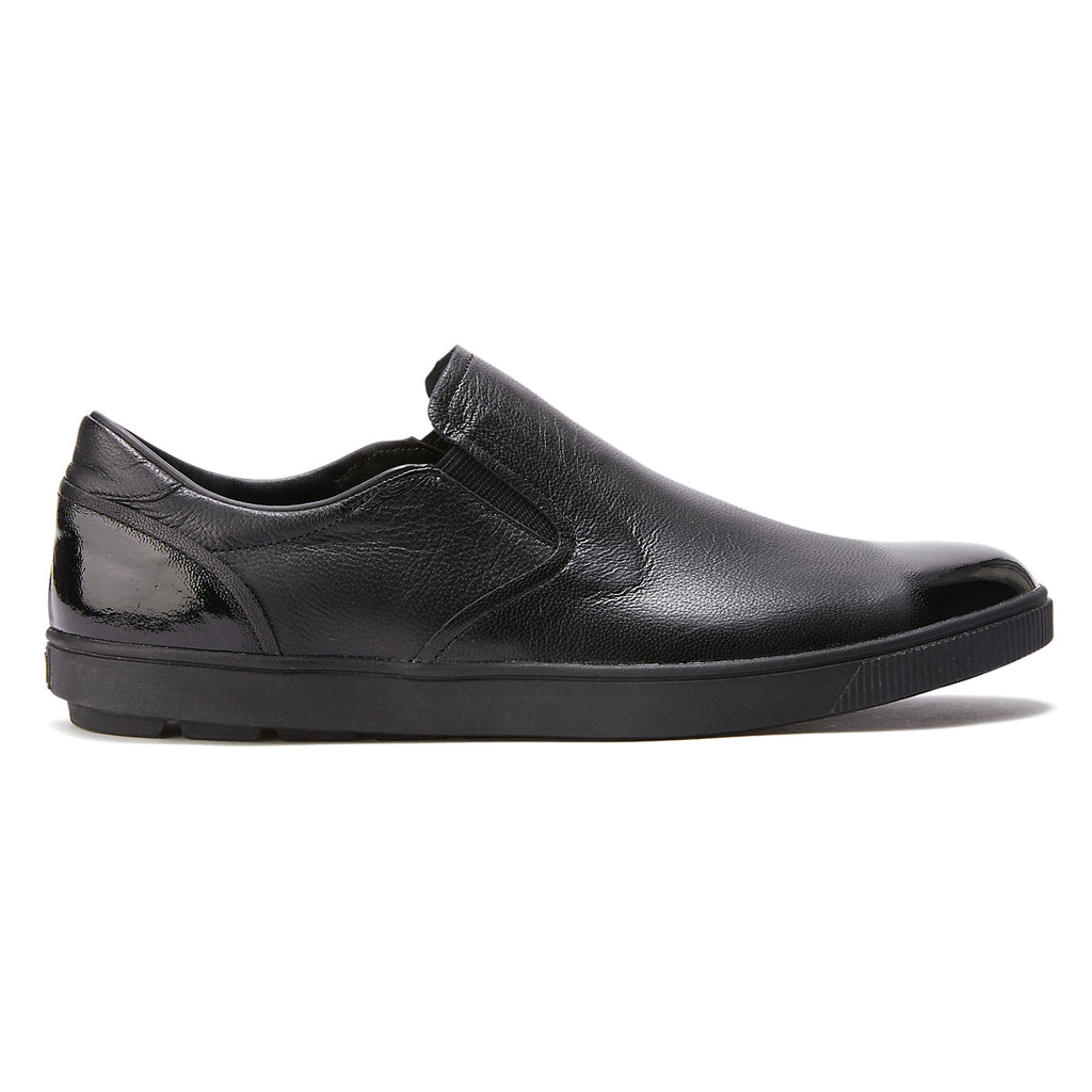 TIGER SLIP-ON DELUXE - BLACK / BLACK - main view
