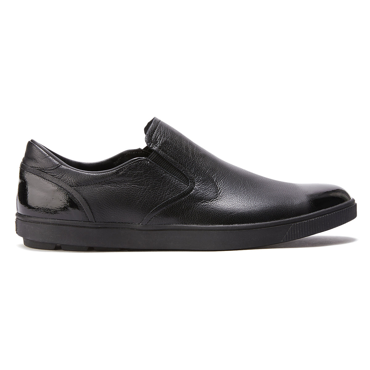 TIGER SLIP-ON DELUXE - BLACK / BLACK - main view