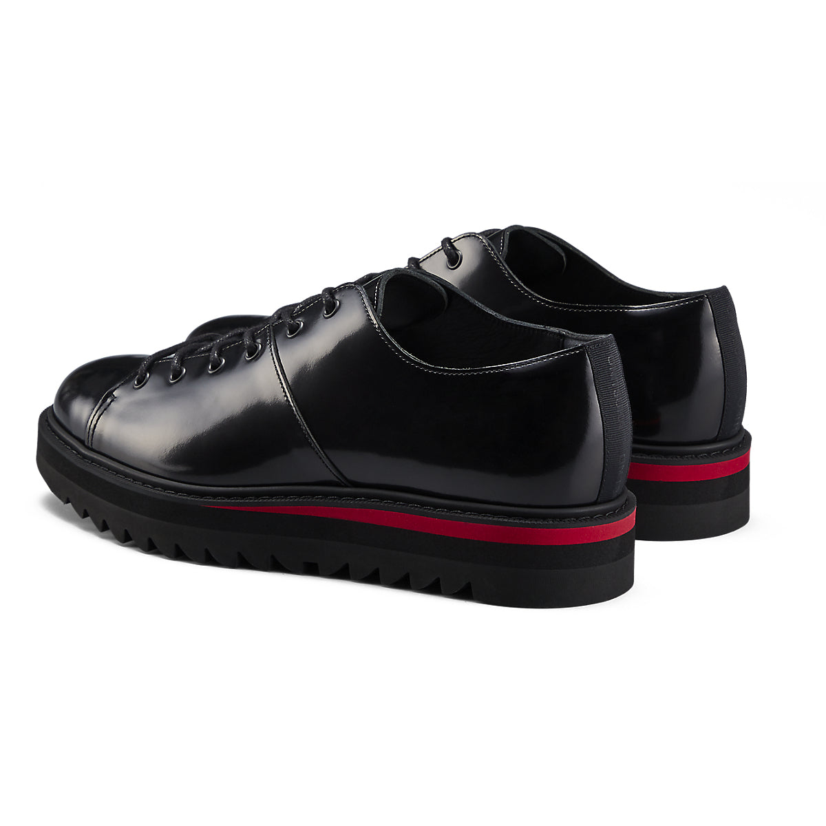 LACE-UP LO - BLACK / CLASSIC RED - view 4
