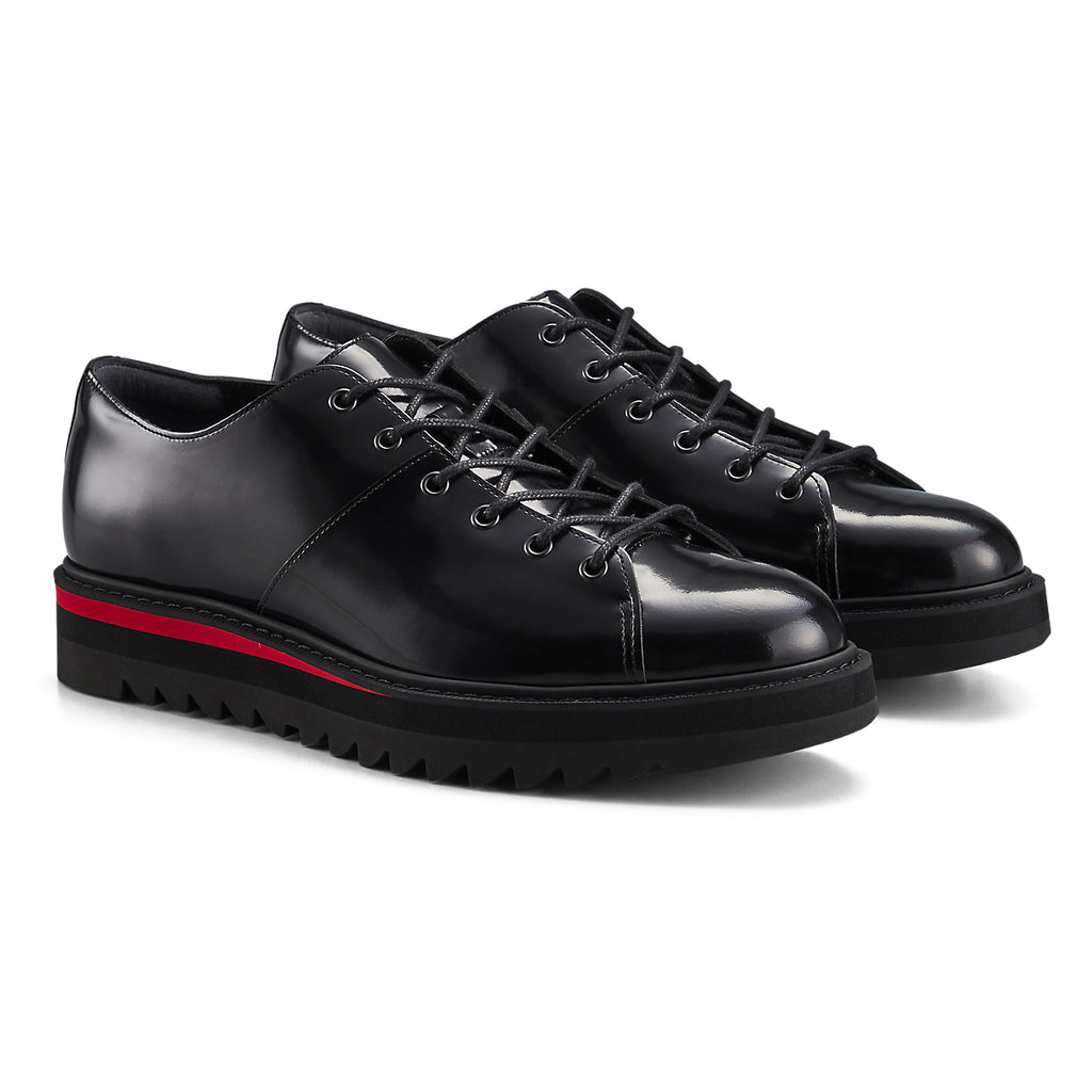 LACE-UP LO - BLACK / CLASSIC RED - view 2