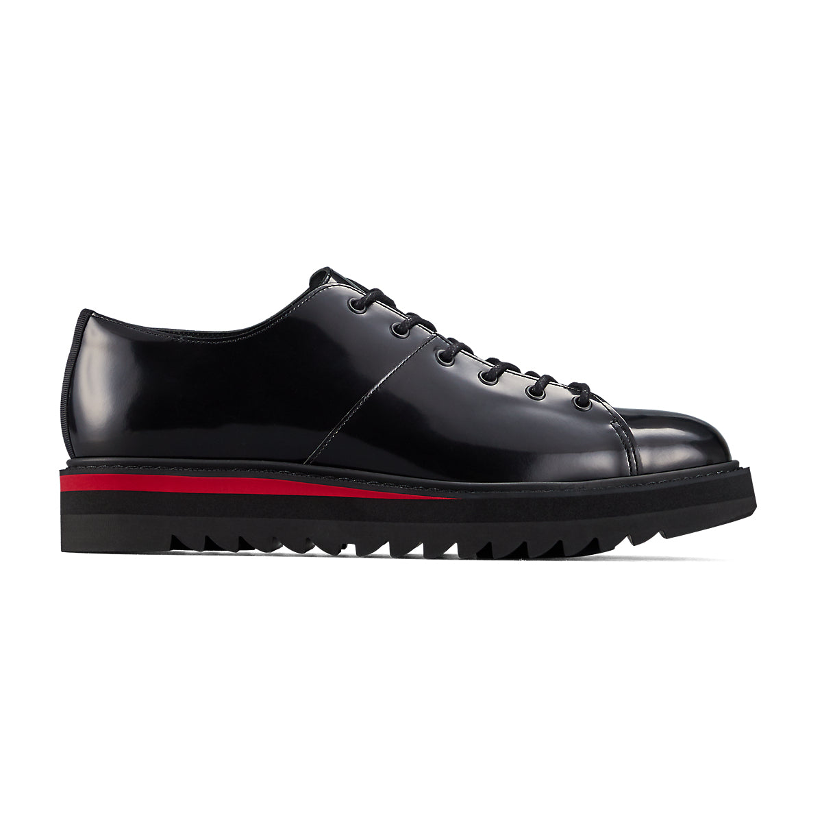 LACE-UP LO - BLACK / CLASSIC RED - main view