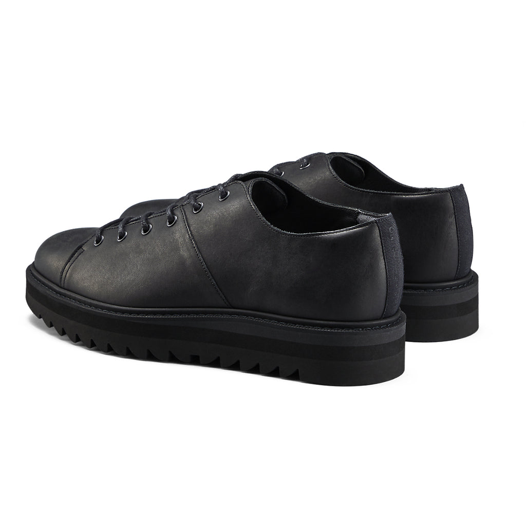 LACE-UP LO - BLACK / BLACK - view 4