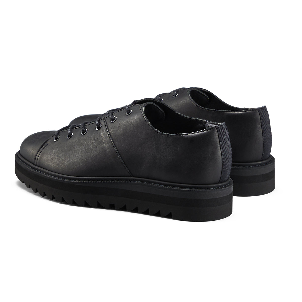 LACE-UP LO - BLACK / BLACK - view 4