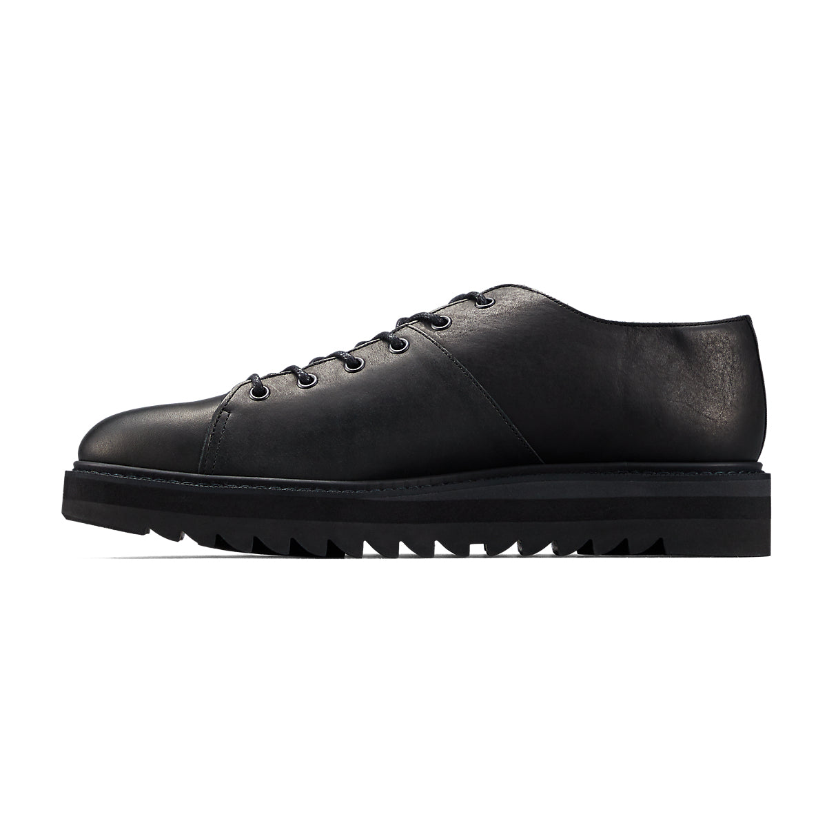 LACE-UP LO - BLACK / BLACK - view 3