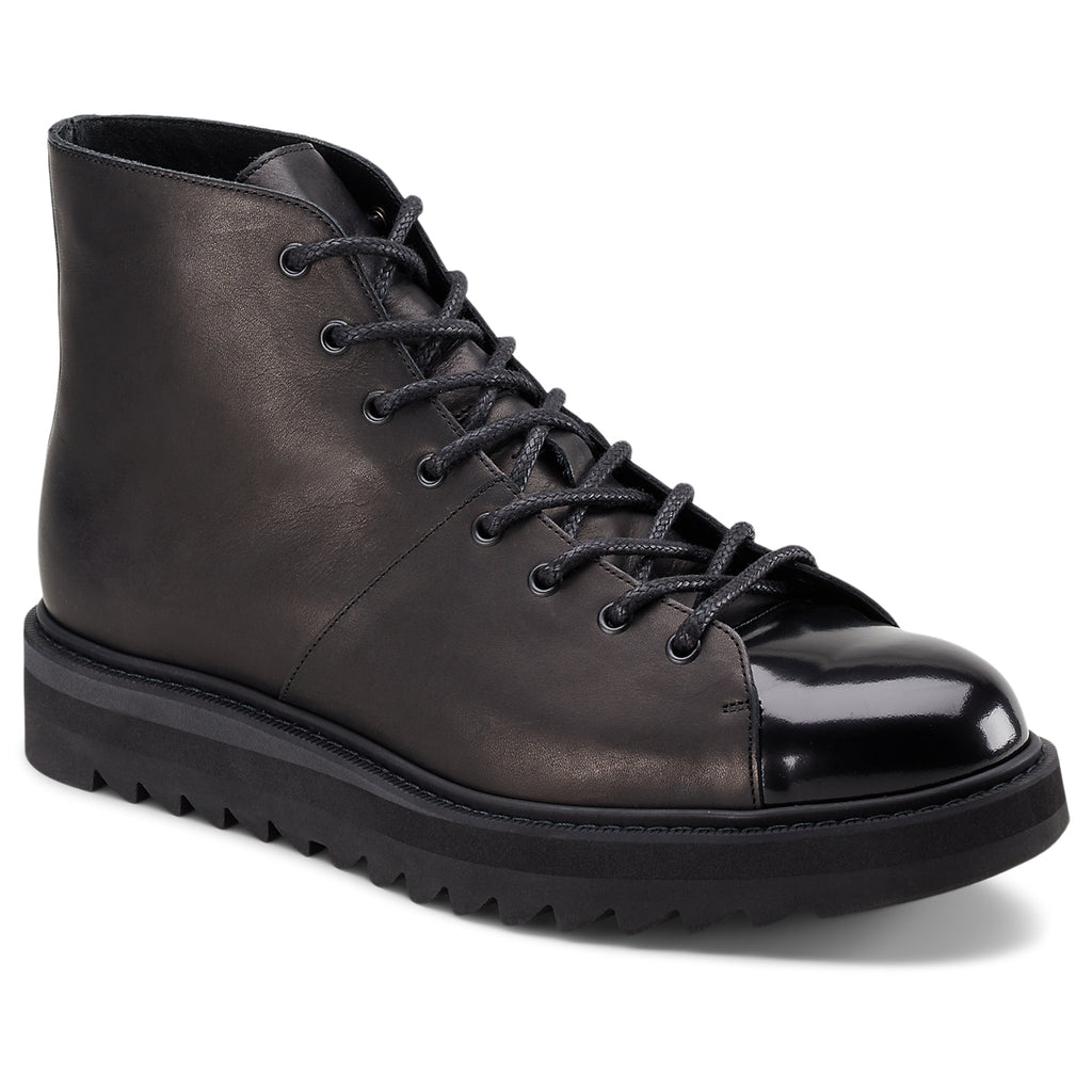 LACE-UP MT - BLACK / BLACK - view 2