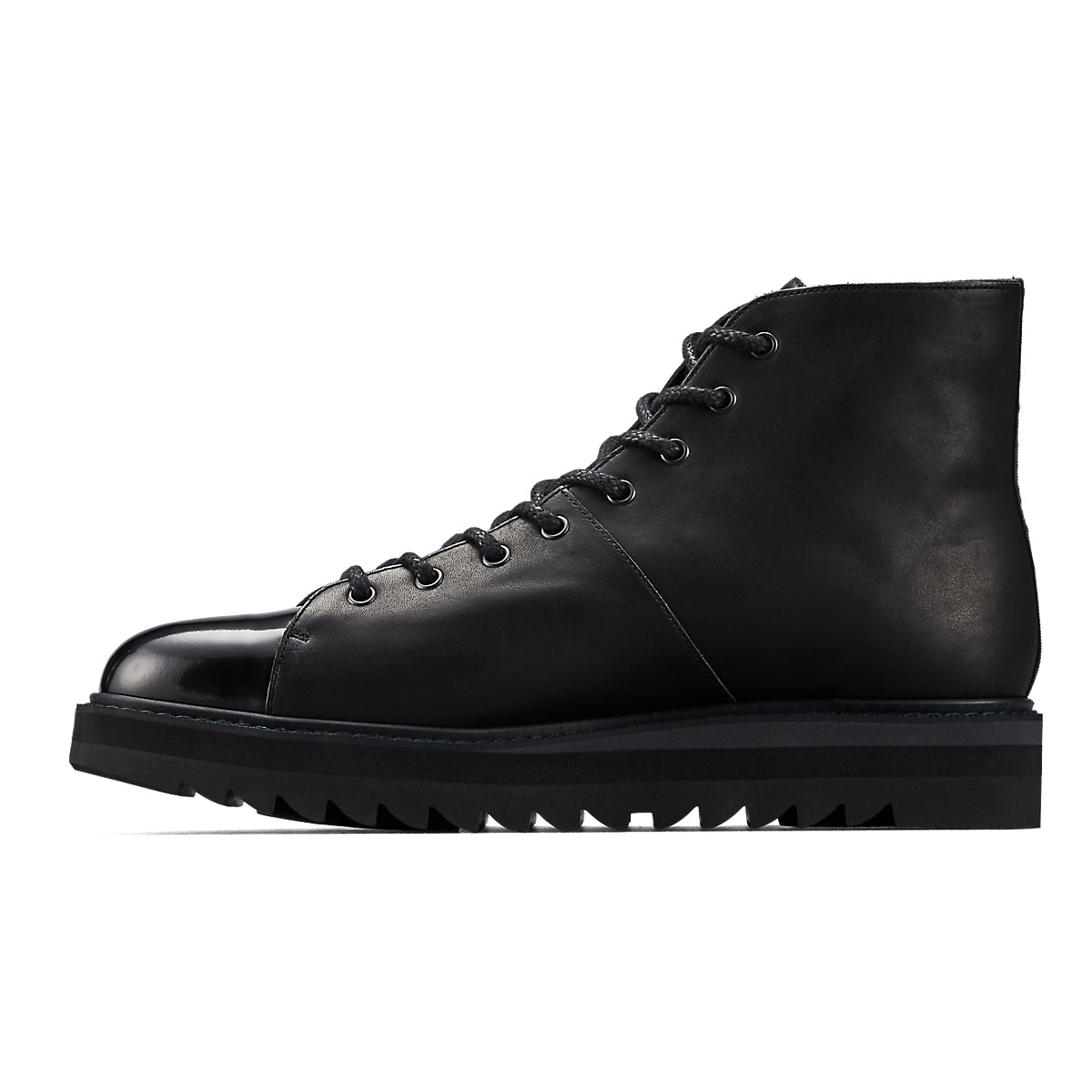 LACE-UP MT - BLACK / BLACK - view 3