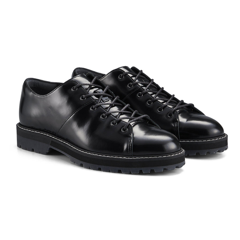 LACE-UP LO - BLACK / BLACK - view 2