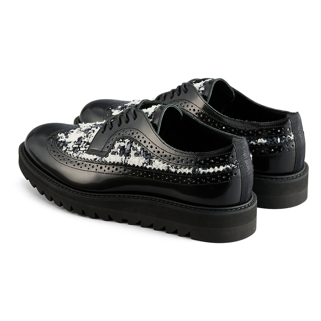 BROGUE - BLACK / WHITE - view 4