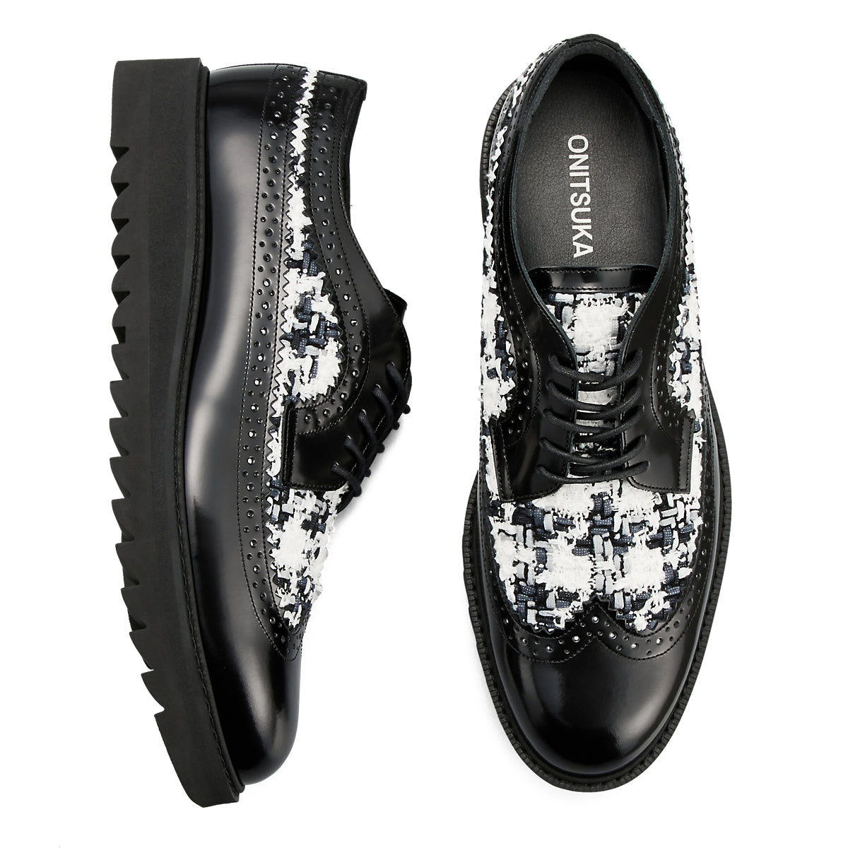 BROGUE - BLACK / WHITE - view 8