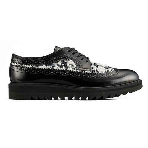 BROGUE - BLACK / WHITE - main view