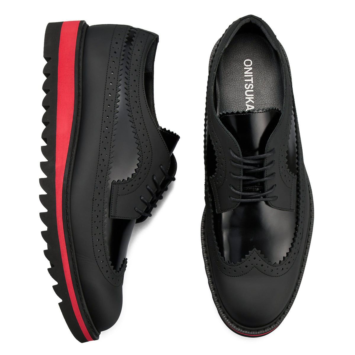 BROGUE - BLACK / CLASSIC RED - view 8
