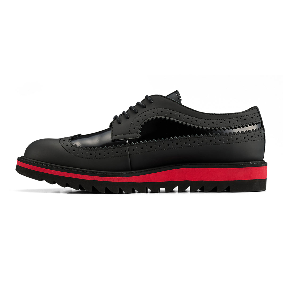 BROGUE - BLACK / CLASSIC RED - view 3