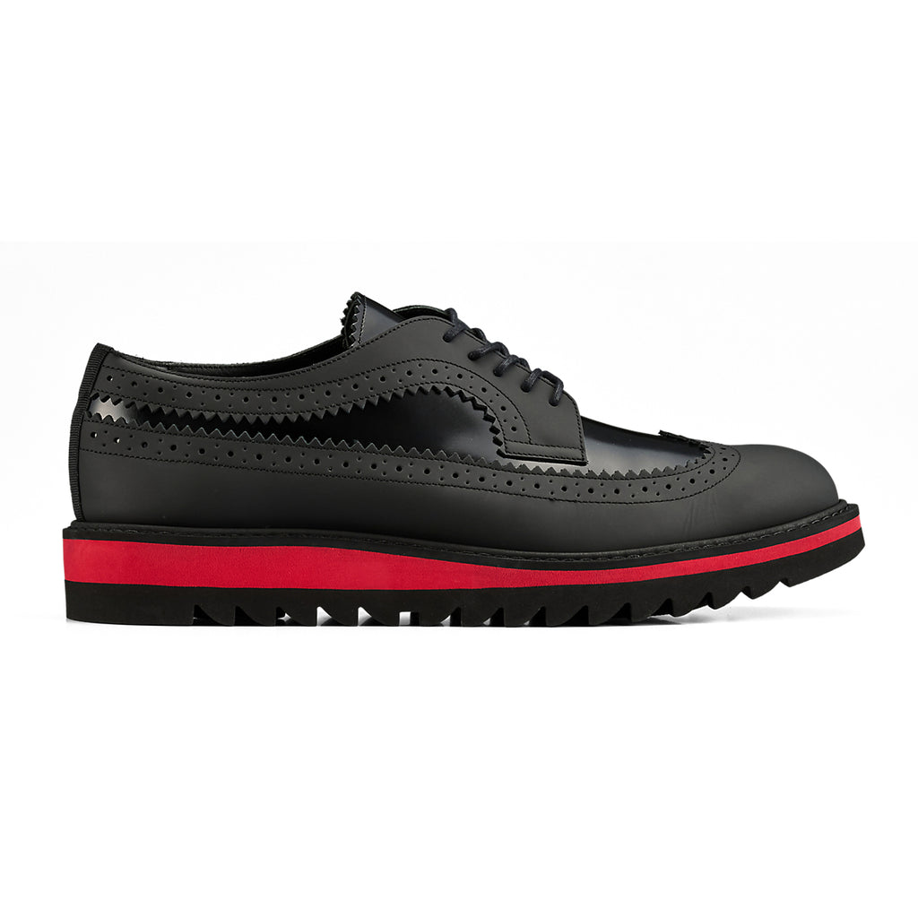 BROGUE - BLACK / CLASSIC RED - main view