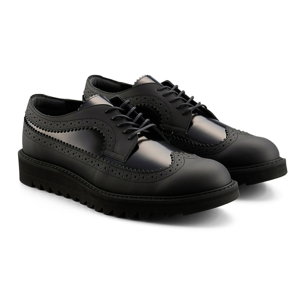 BROGUE - BLACK / BLACK - view 2