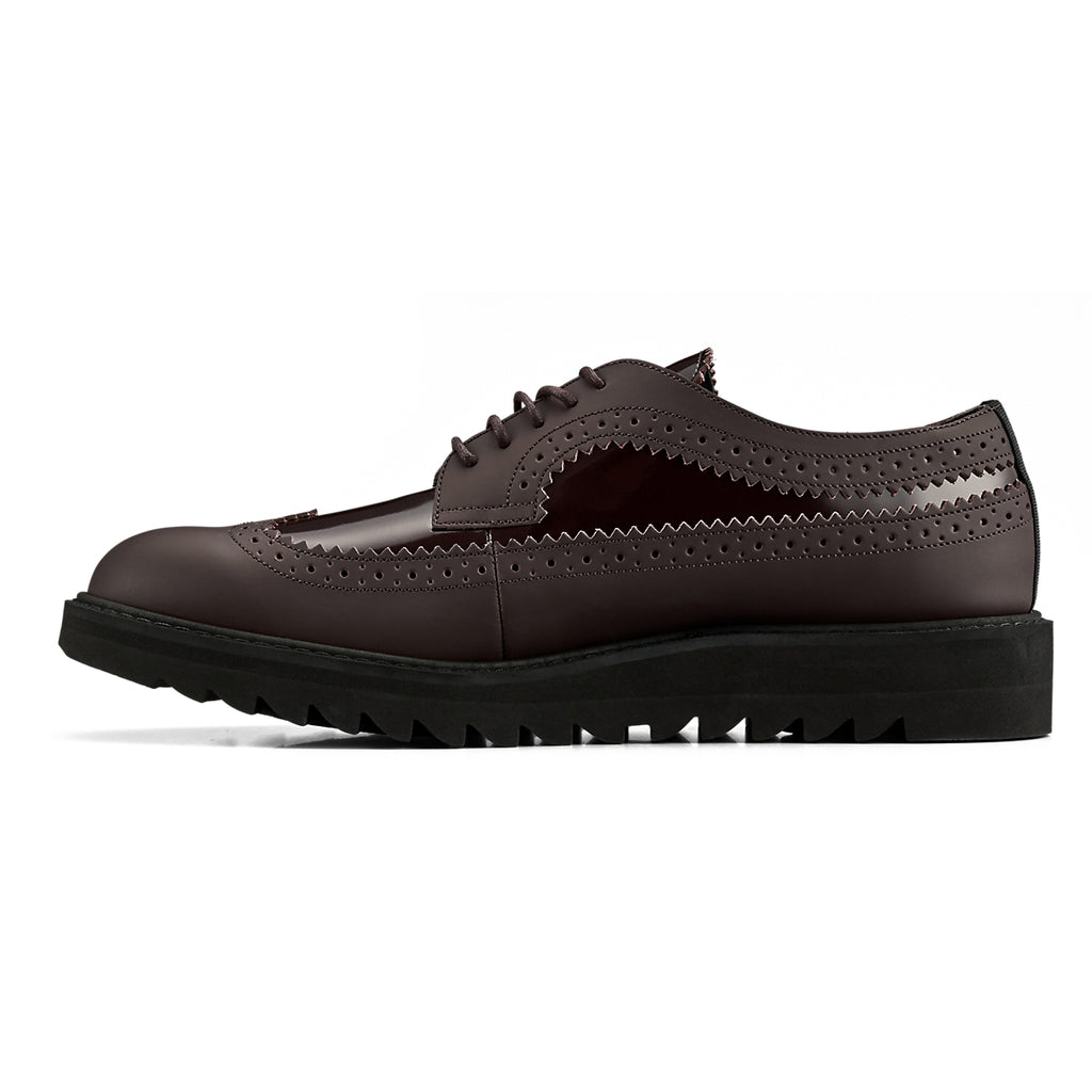 BROGUE - BURGUNDY / BURGUNDY - view 3