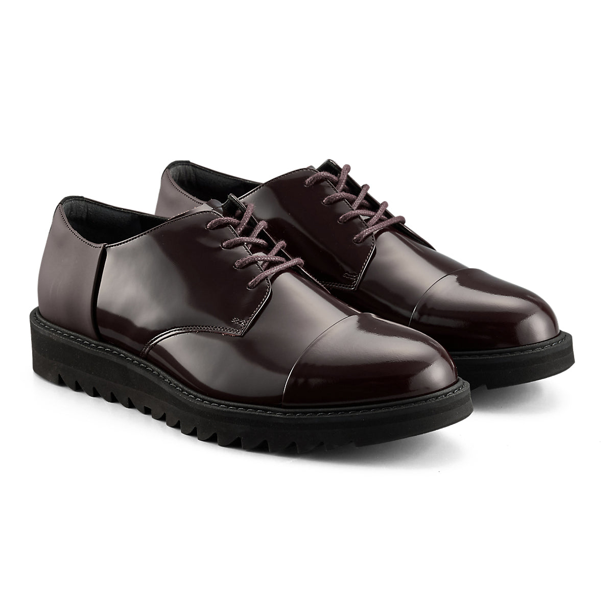 DERBY - BURGUNDY / BURGUNDY - view 2