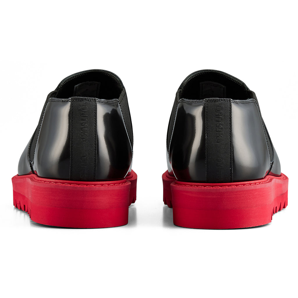 SIDE GORE BOOT LO - BLACK / CLASSIC RED - view 5
