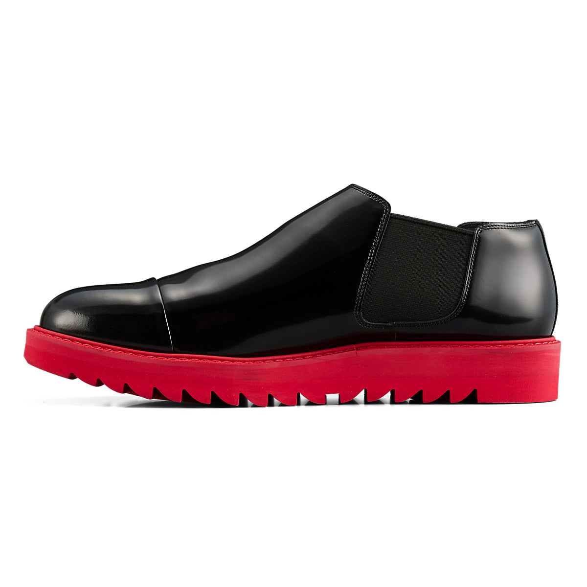 SIDE GORE BOOT LO - BLACK / CLASSIC RED - view 3