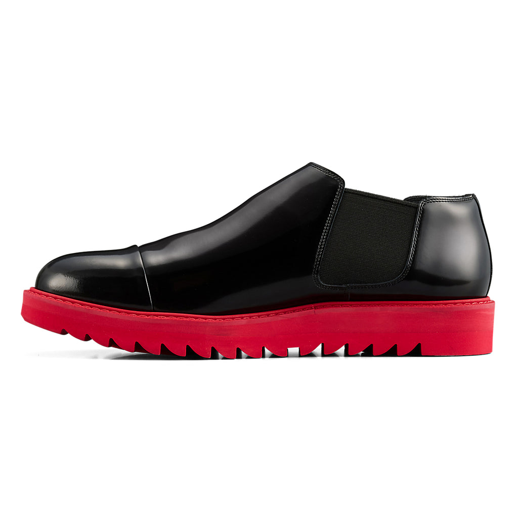 SIDE GORE BOOT LO - BLACK / CLASSIC RED - view 3