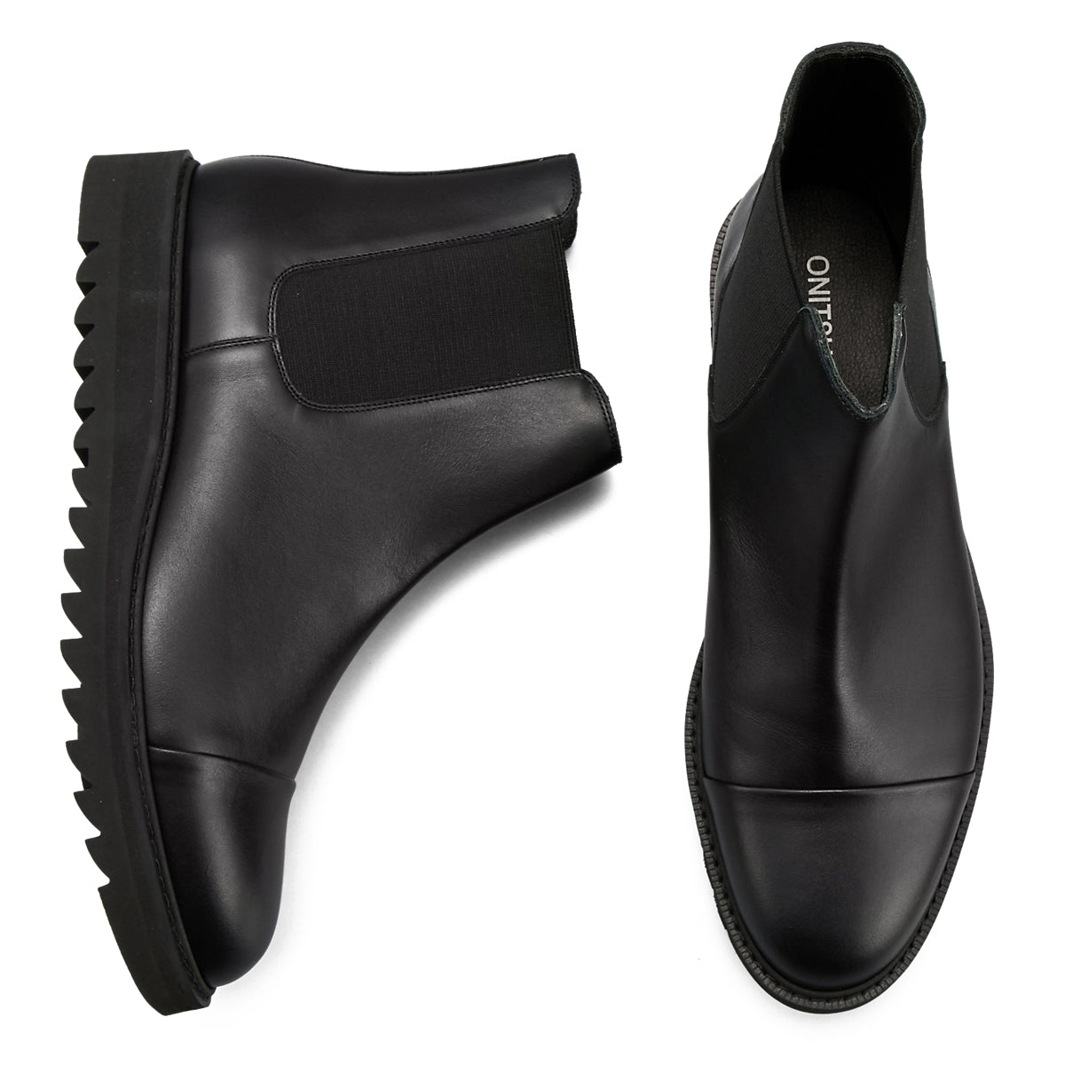 SIDE GORE BOOT HI - BLACK / BLACK - view 8