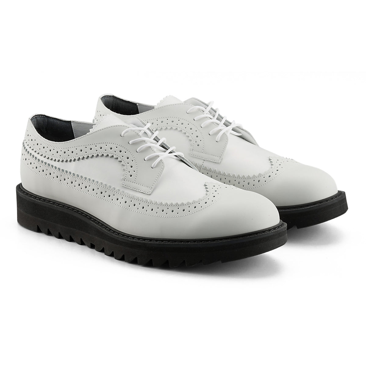 BROGUE - WHITE / WHITE - view 2