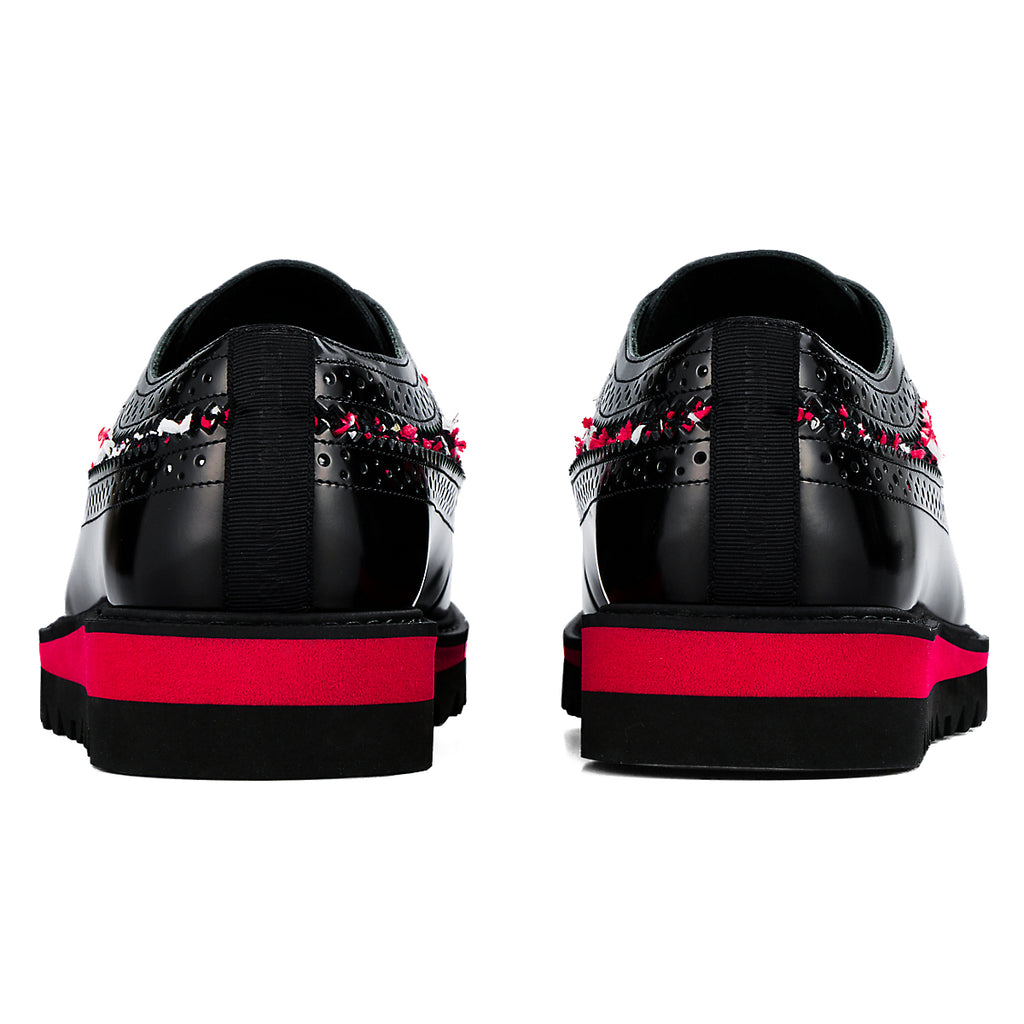 BROGUE - BLACK / CLASSIC RED - view 5