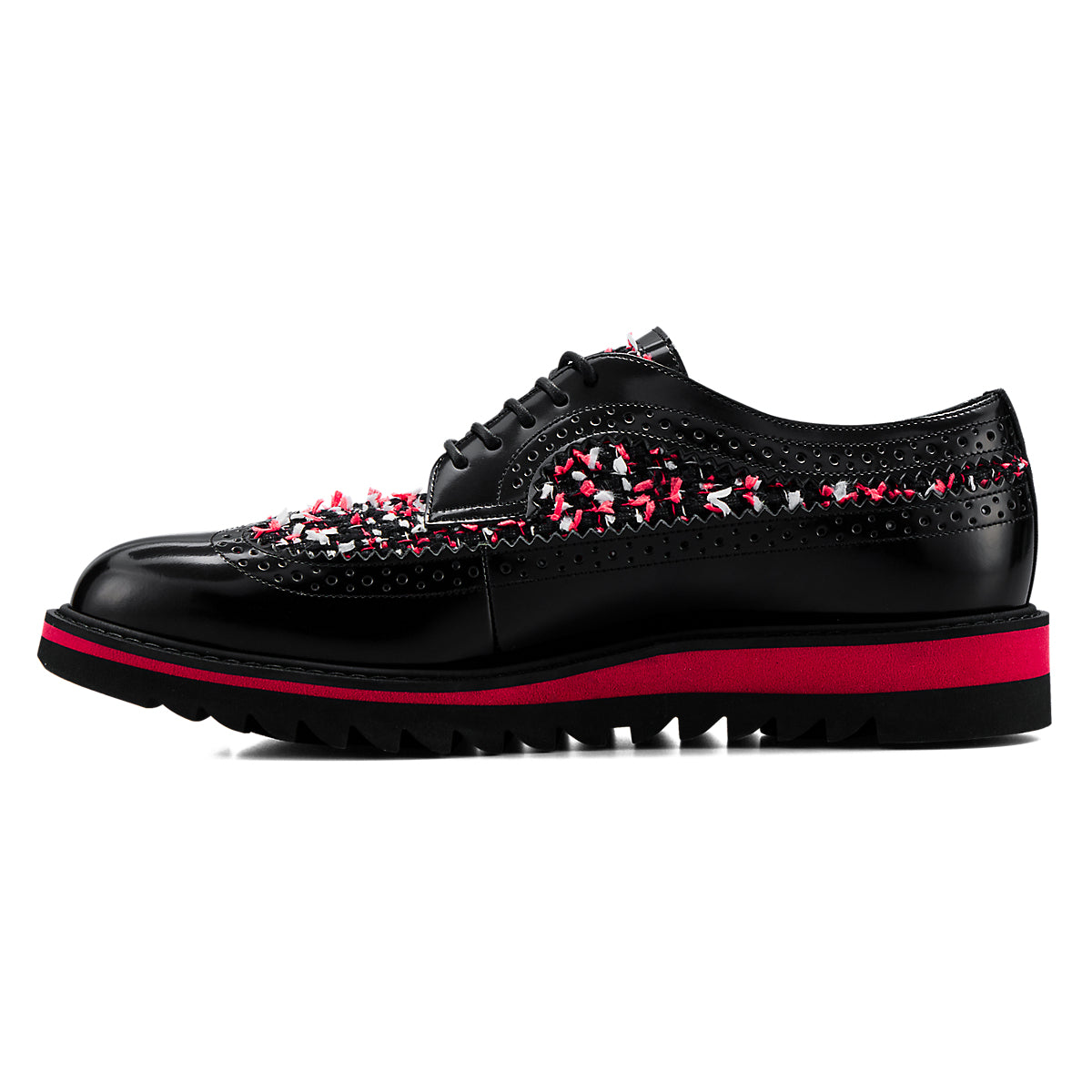 BROGUE - BLACK / CLASSIC RED - view 3