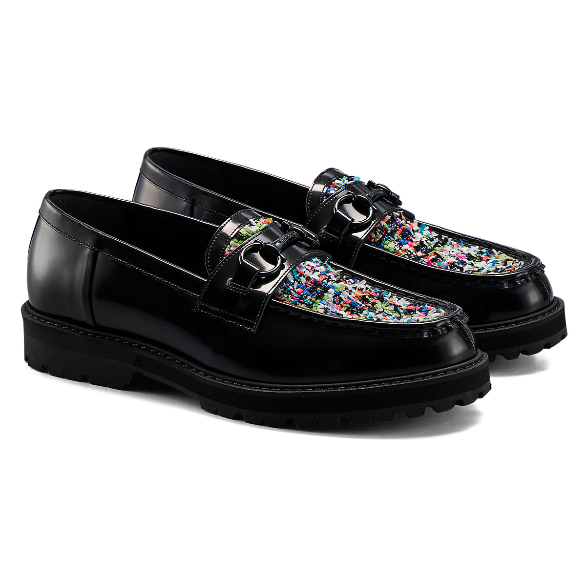 BIT LOAFER - BLACK / DIRECTOIRE BLUE - view 2