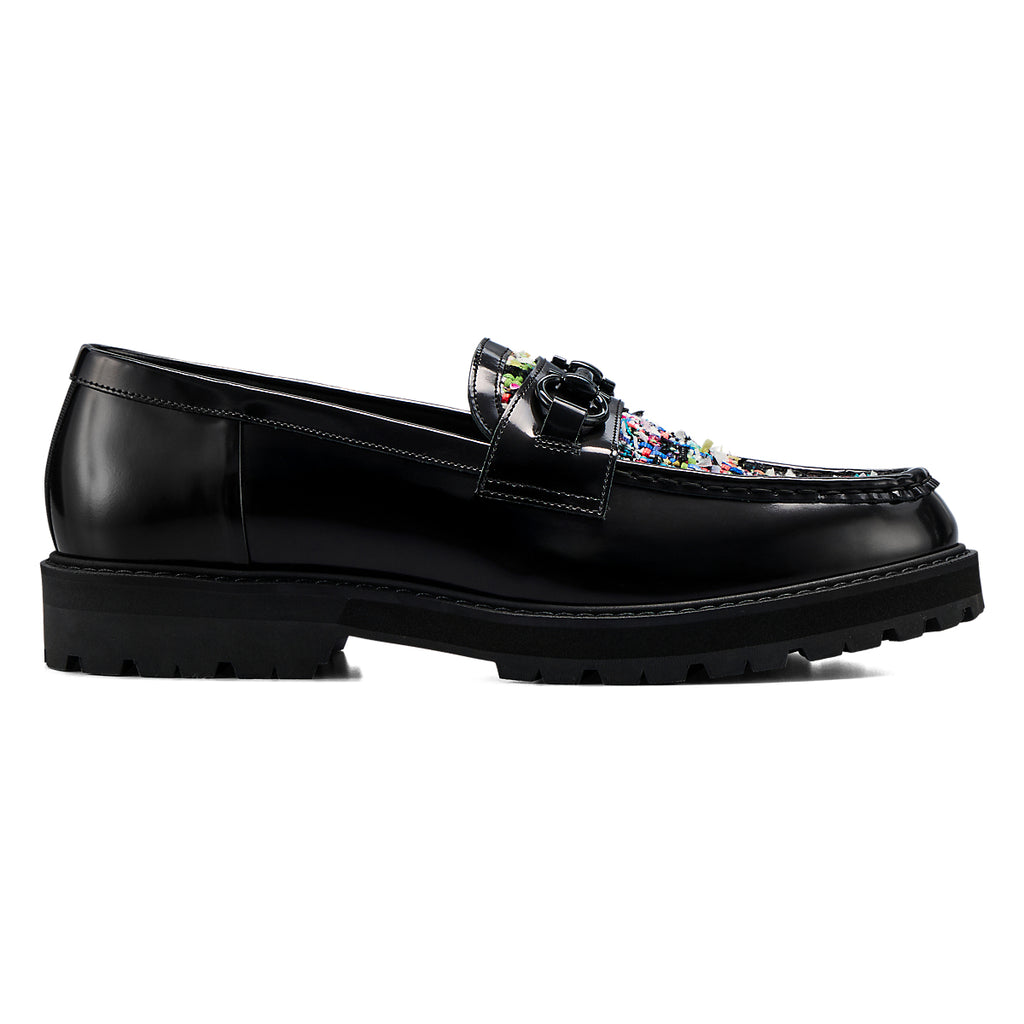 BIT LOAFER - BLACK / DIRECTOIRE BLUE - main view
