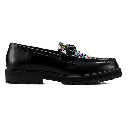 BIT LOAFER - BLACK / DIRECTOIRE BLUE - main view