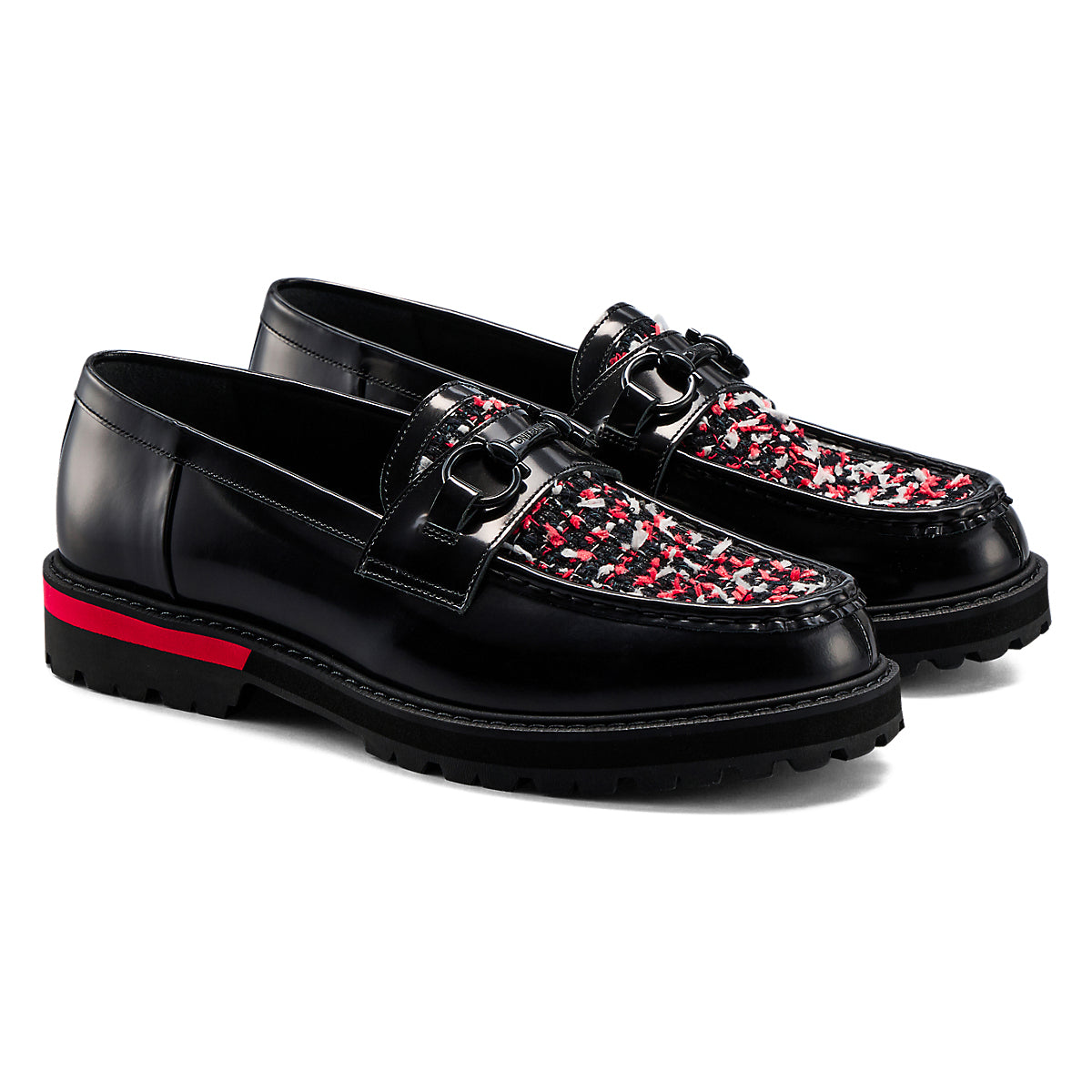 BIT LOAFER - BLACK / CLASSIC RED - view 2