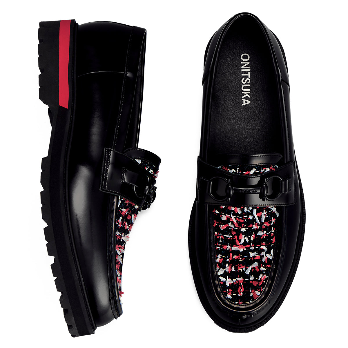 BIT LOAFER - BLACK / CLASSIC RED - view 8