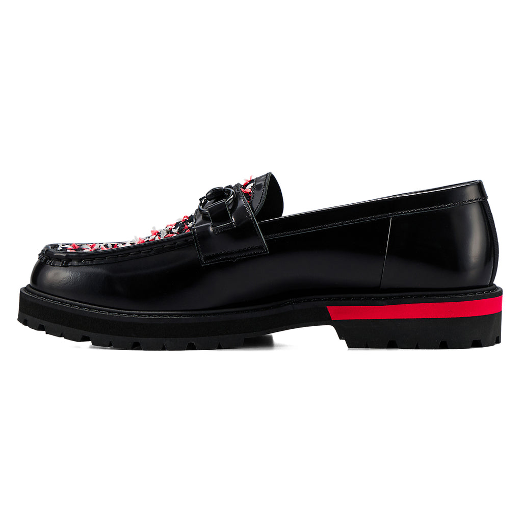 BIT LOAFER - BLACK / CLASSIC RED - view 3