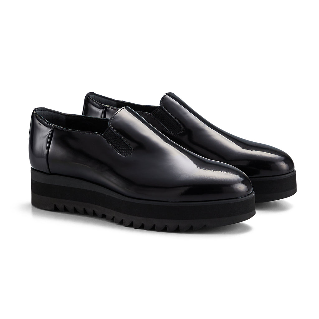 SLIP-ON - SHINY BLACK / SHINY BLACK - view 2