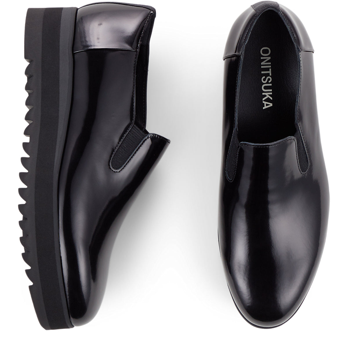 SLIP-ON - SHINY BLACK / SHINY BLACK - view 8
