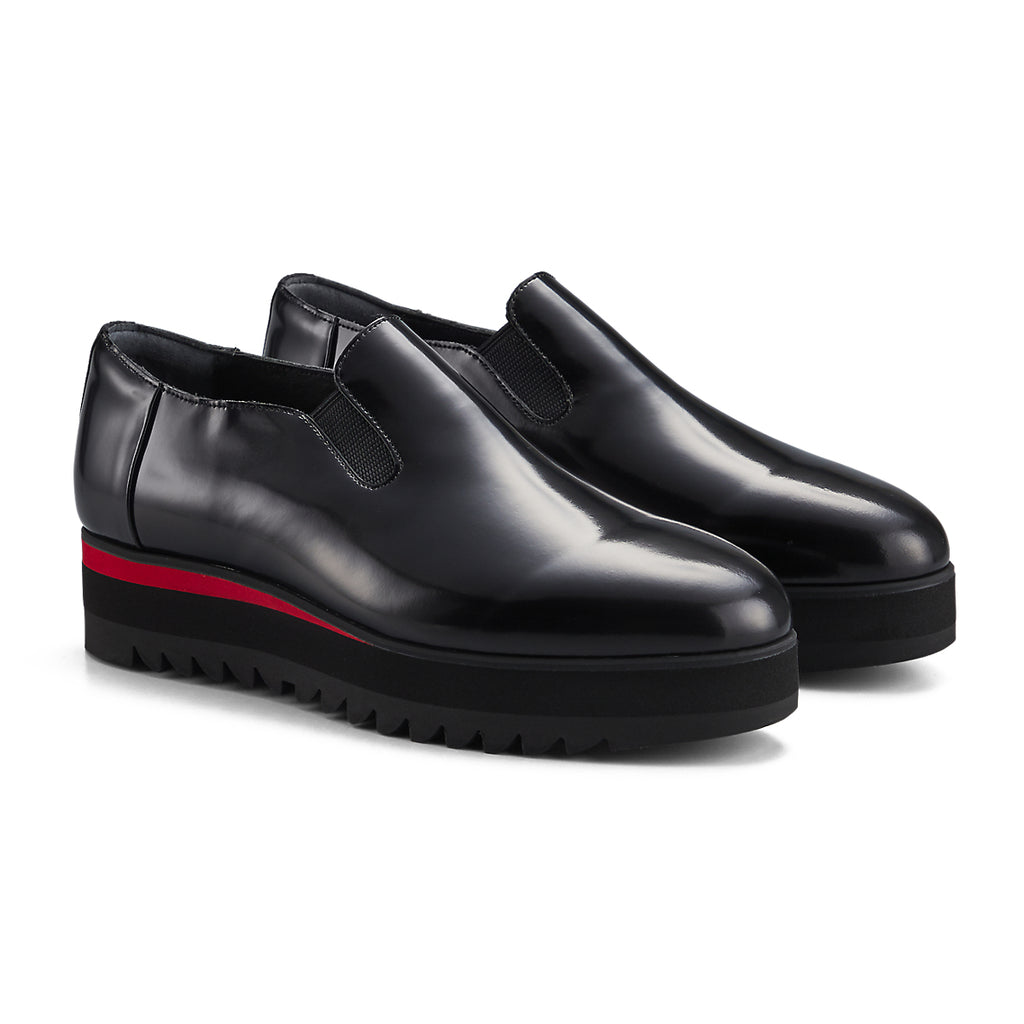 SLIP-ON - BLACK / CLASSIC RED - view 2