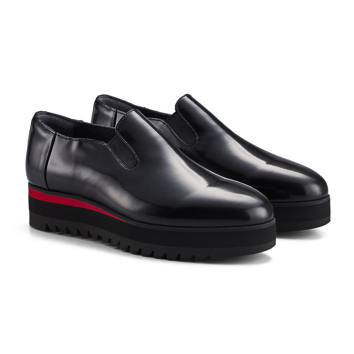 SLIP-ON - BLACK / CLASSIC RED - view 2
