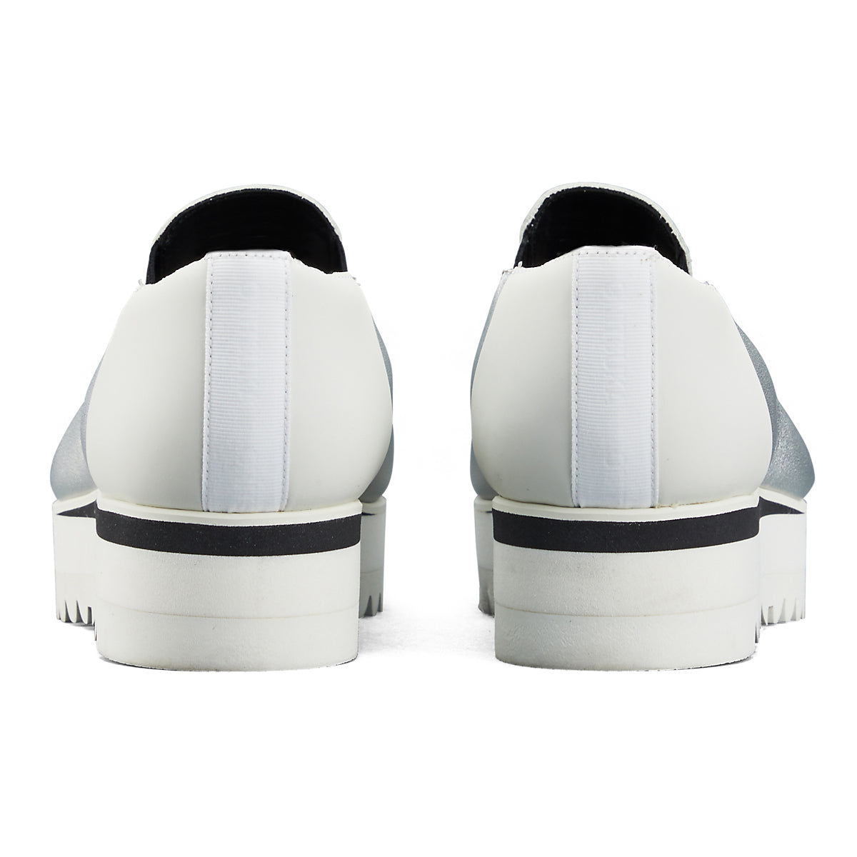 SLIP-ON - SILVER / WHITE - view 5