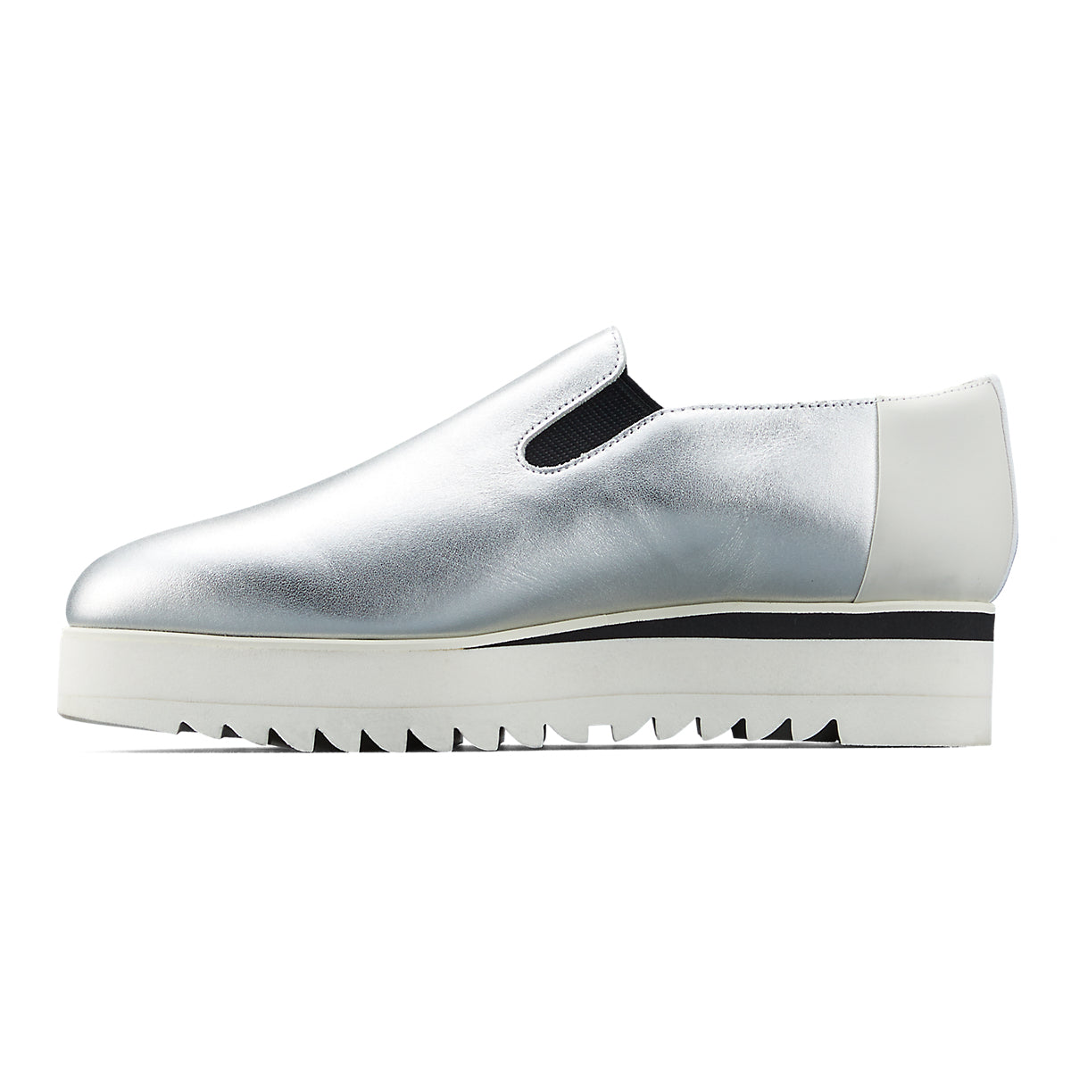 SLIP-ON - SILVER / WHITE - view 3
