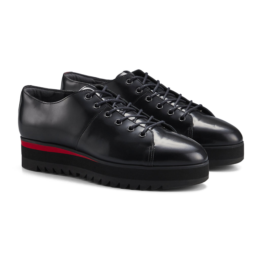 LACE-UP LO - BLACK / CLASSIC RED - view 2