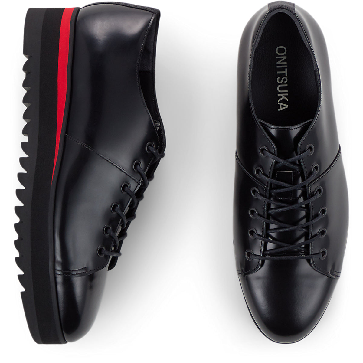 LACE-UP LO - BLACK / CLASSIC RED - view 8