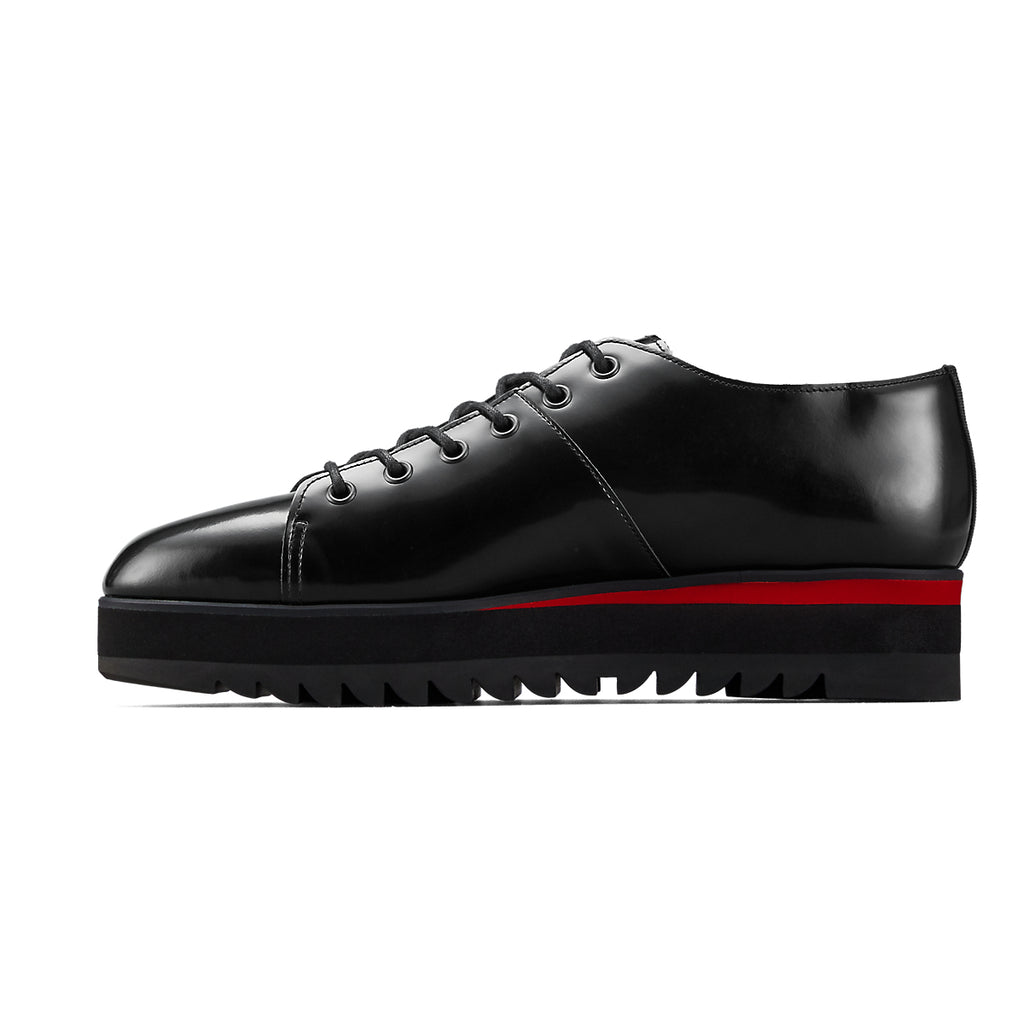 LACE-UP LO - BLACK / CLASSIC RED - view 3