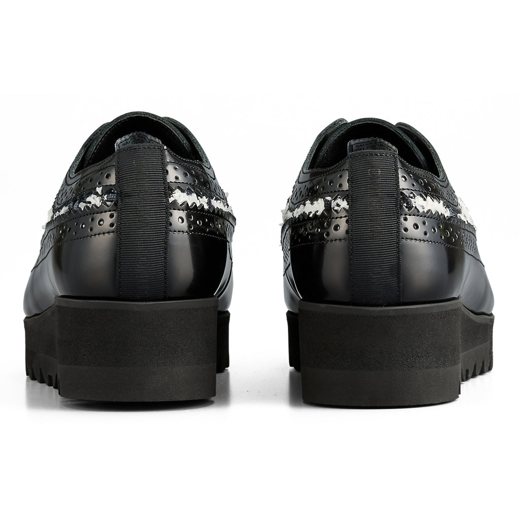 BROGUE - BLACK / WHITE - view 5