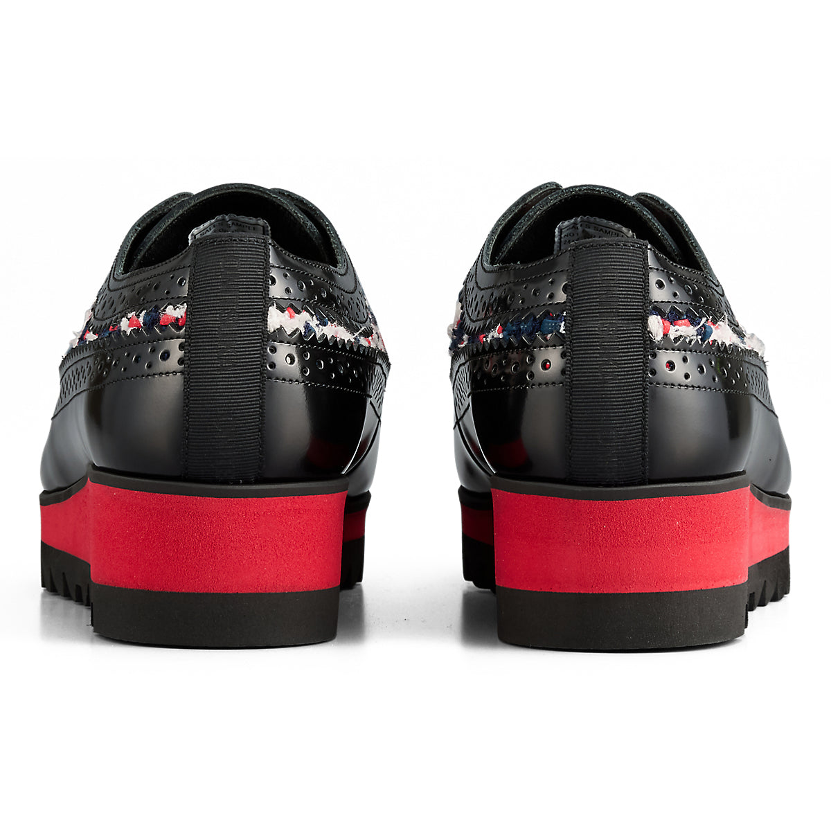 BROGUE - BLACK / CLASSIC RED - view 5