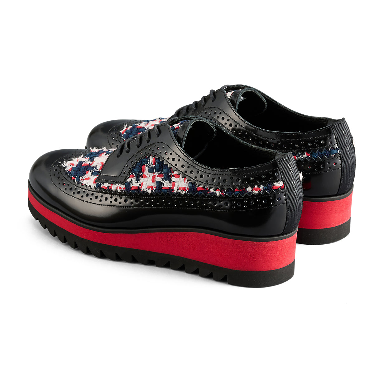 BROGUE - BLACK / CLASSIC RED - view 4
