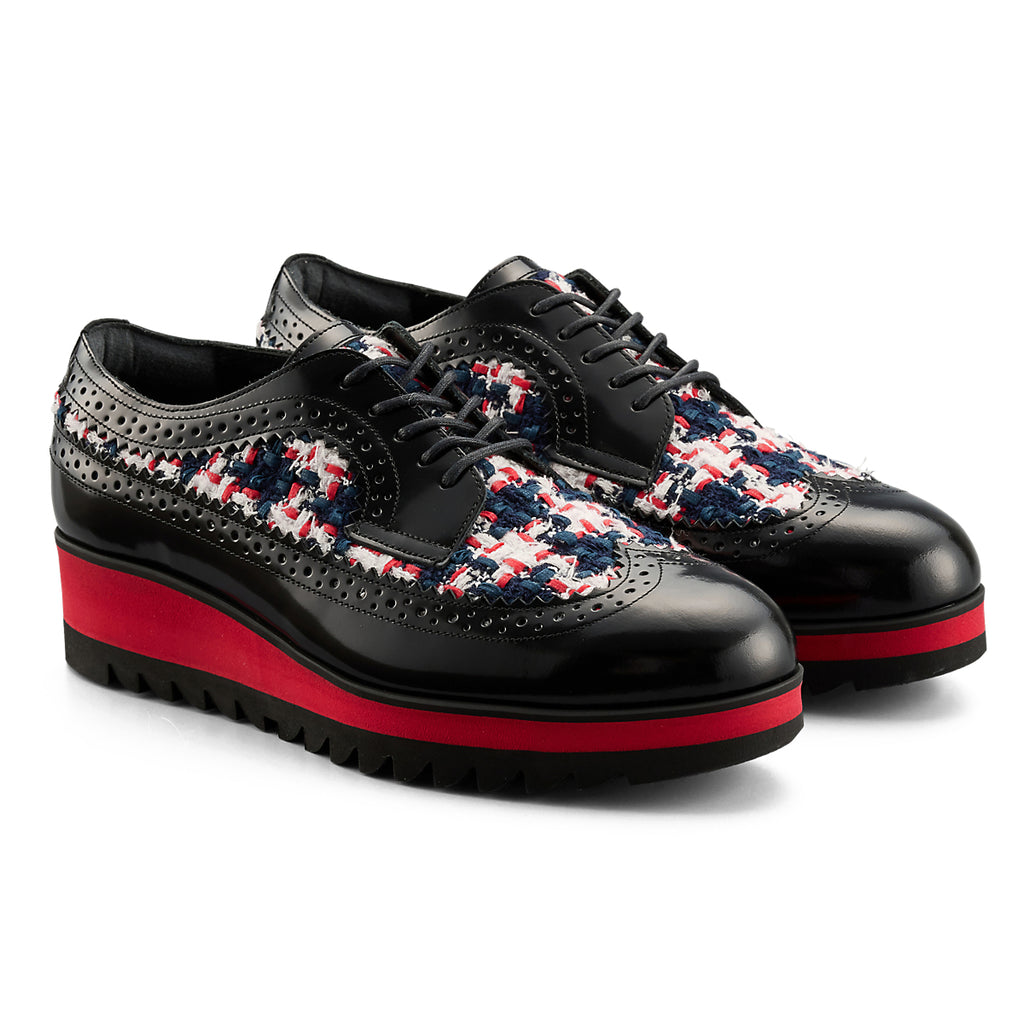 BROGUE - BLACK / CLASSIC RED - view 2