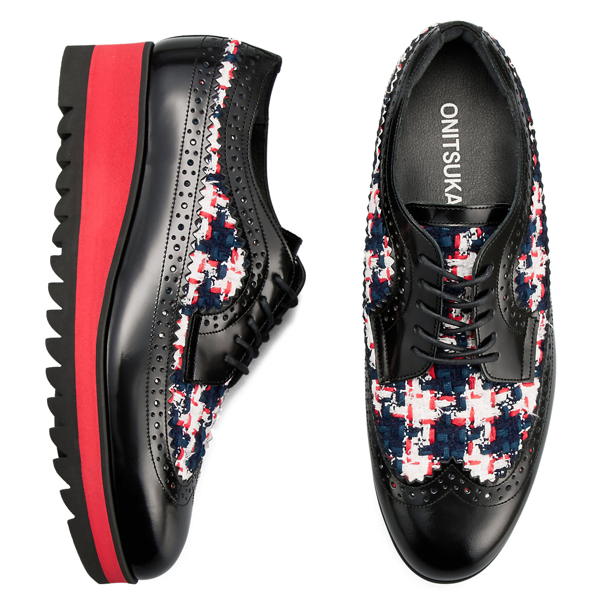 BROGUE - BLACK / CLASSIC RED - view 8