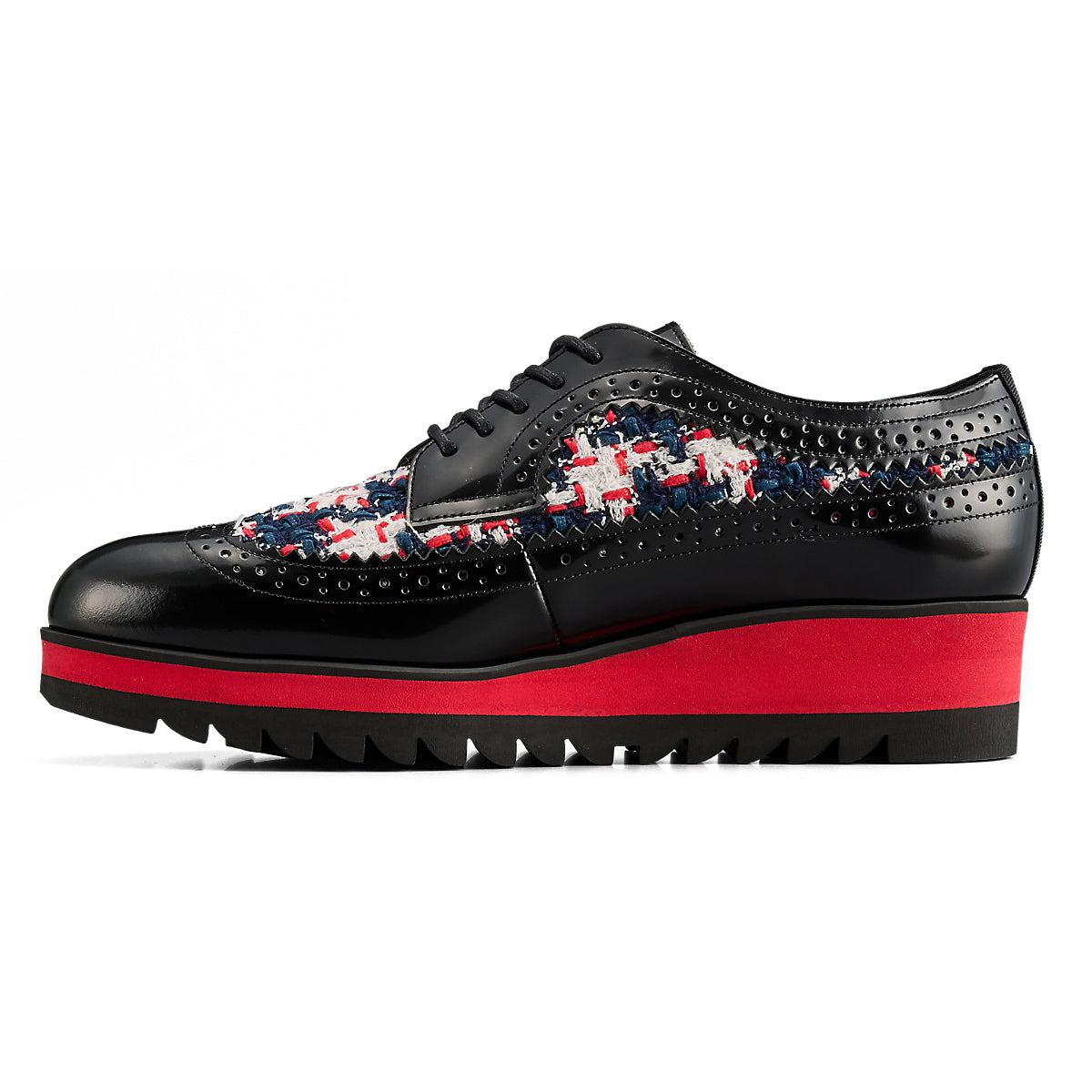 BROGUE - BLACK / CLASSIC RED - view 3