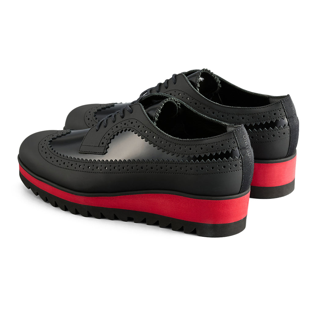 BROGUE - BLACK / CLASSIC RED - view 4